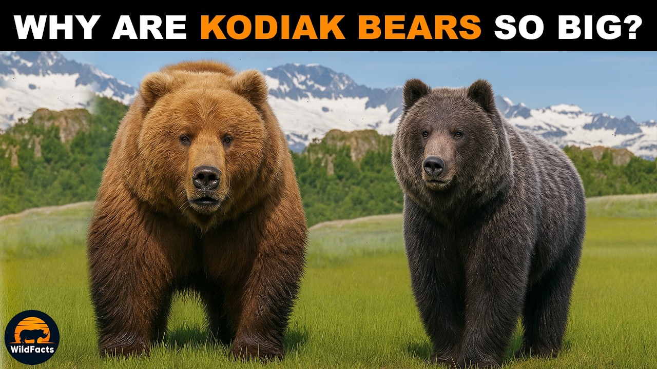 Why are Kodiak Bears SO BIG?