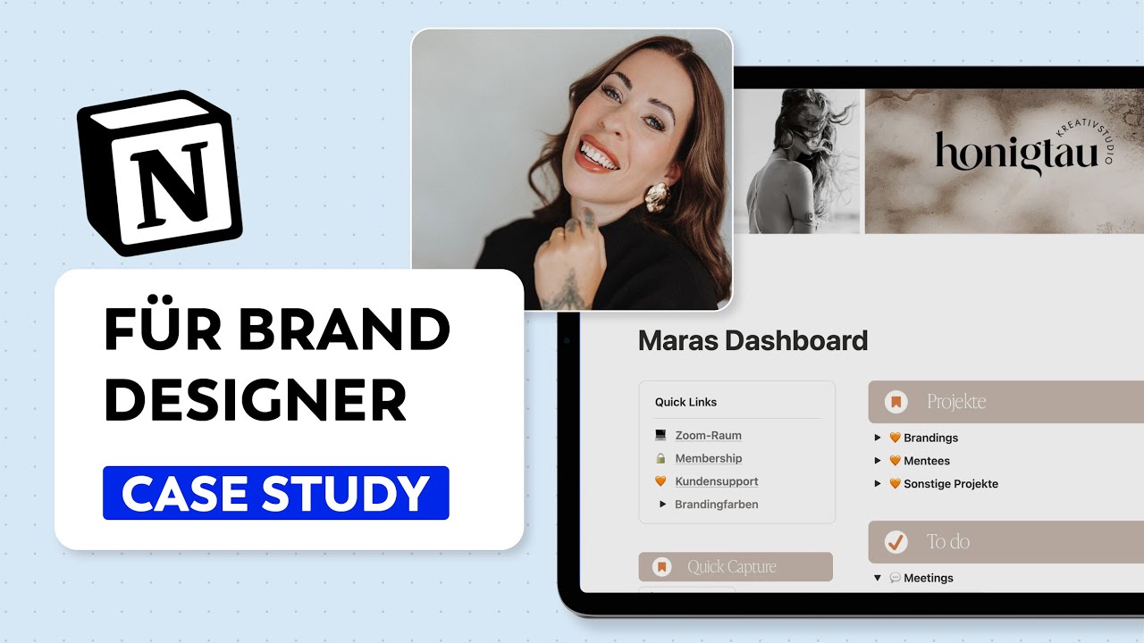 Notion für Brand Designerin und Mentorin | Case Study