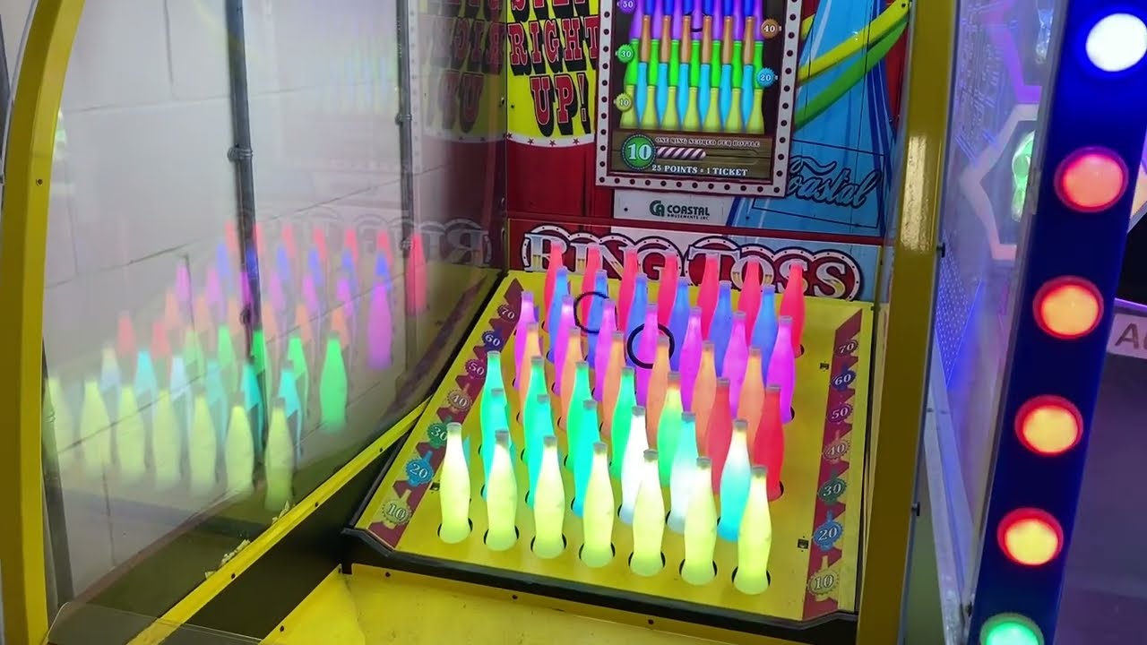 Ring toss Chessington world of adventures arcade 2024