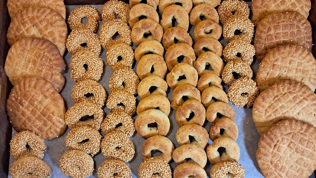 طعم الاصالة 🇱🇧 كعك الحليب واليانسون بمكونات بسيطة تملأ البيت دفئا 🍪🙏😋