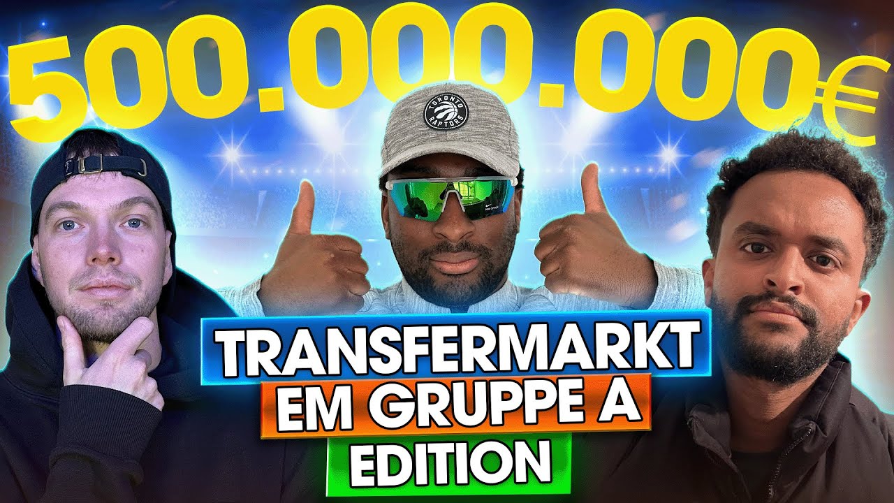 Wir haben 500 Millionen für die EM Gruppe A ausgegeben  (Deutschland, Schottland, Ungarn, Schweiz)