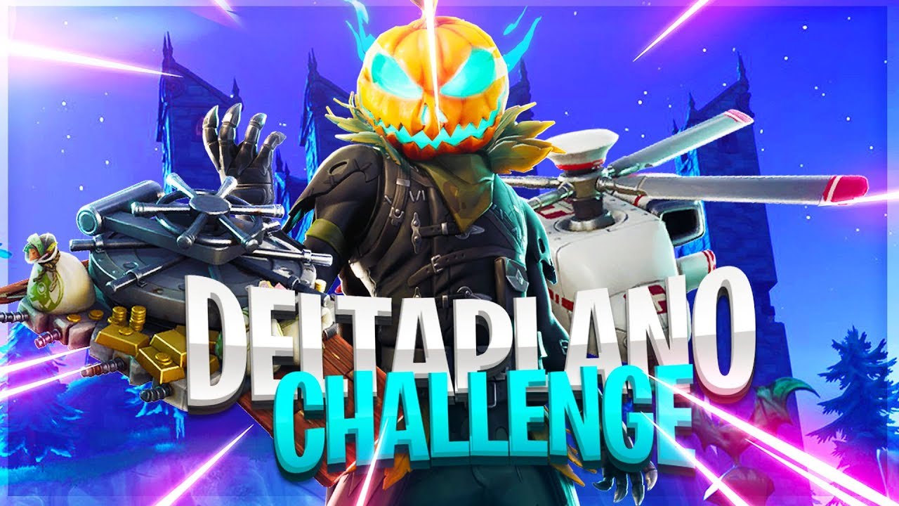 FORTNITE: UNA ZUCCA ALLE PRESE CON LA DELTAPLANO CHALLENGE!!