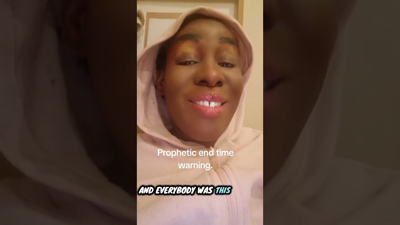 Prophetic end time warning