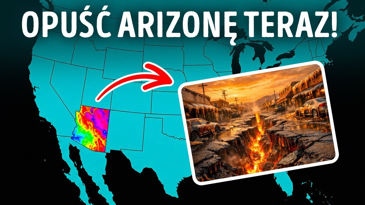 Arizona się zapada - a satelity właśnie to uchwyciły na kamerze