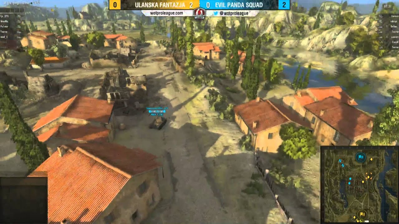Ulanska Fantazja vs. Evil Panda Squad - Matchday 1 - WoT Pro League Season 3