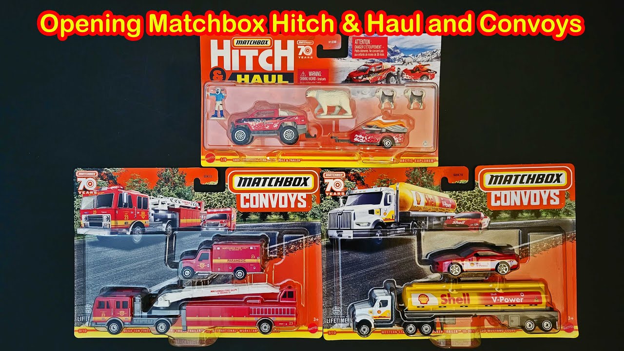Opening Matchbox Convoys and Hitch and Haul