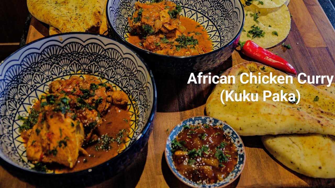 African Chicken Curry Kuku Paka
