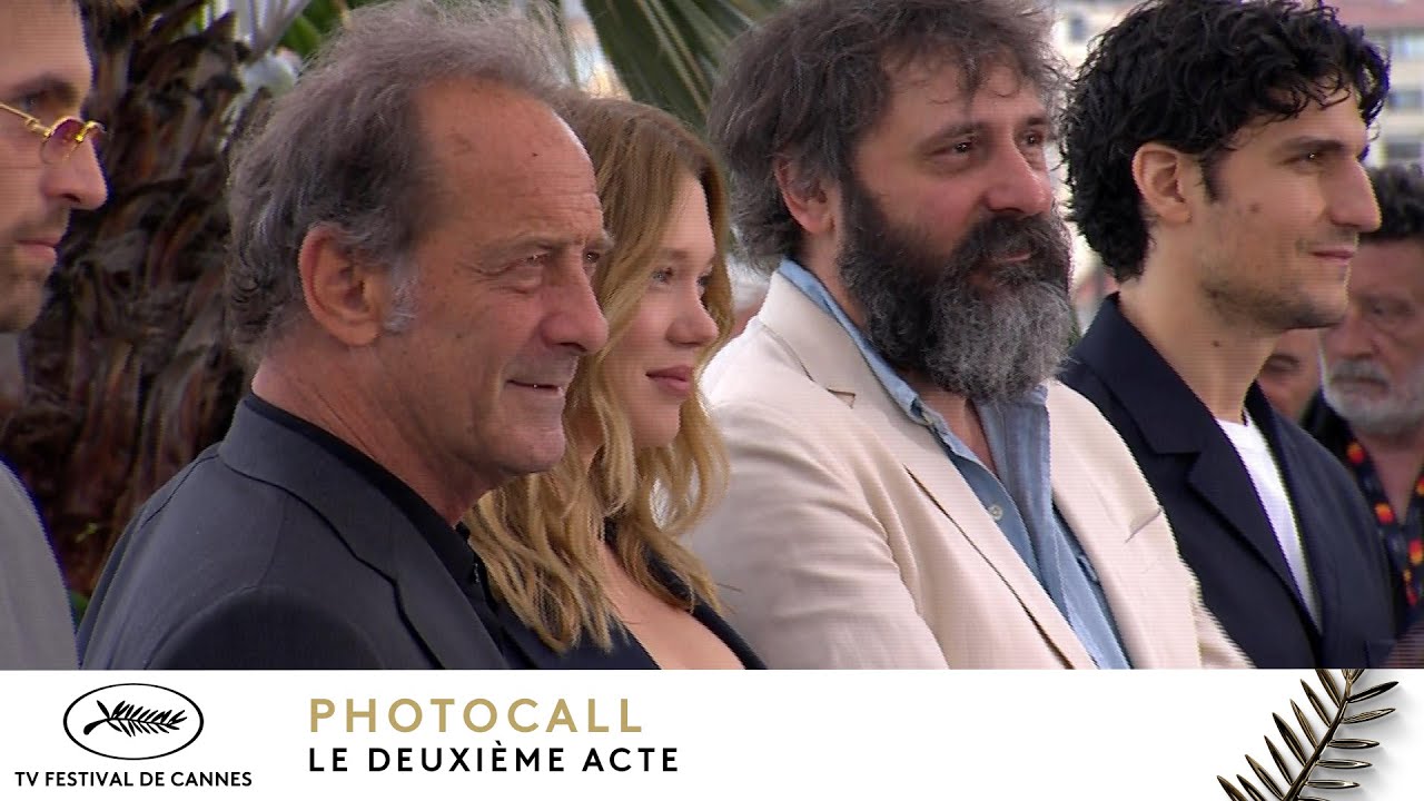 LE DEUXIÈME ACTE – PHOTOCALL – Français – Cannes 2024