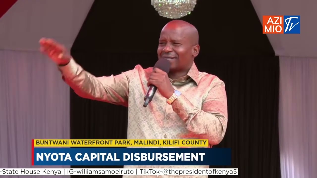 'Fire Si Fire!' DP Kindiki Speaks FEARLESSLY to Youth in Kilifi Ahead of Ruto Address