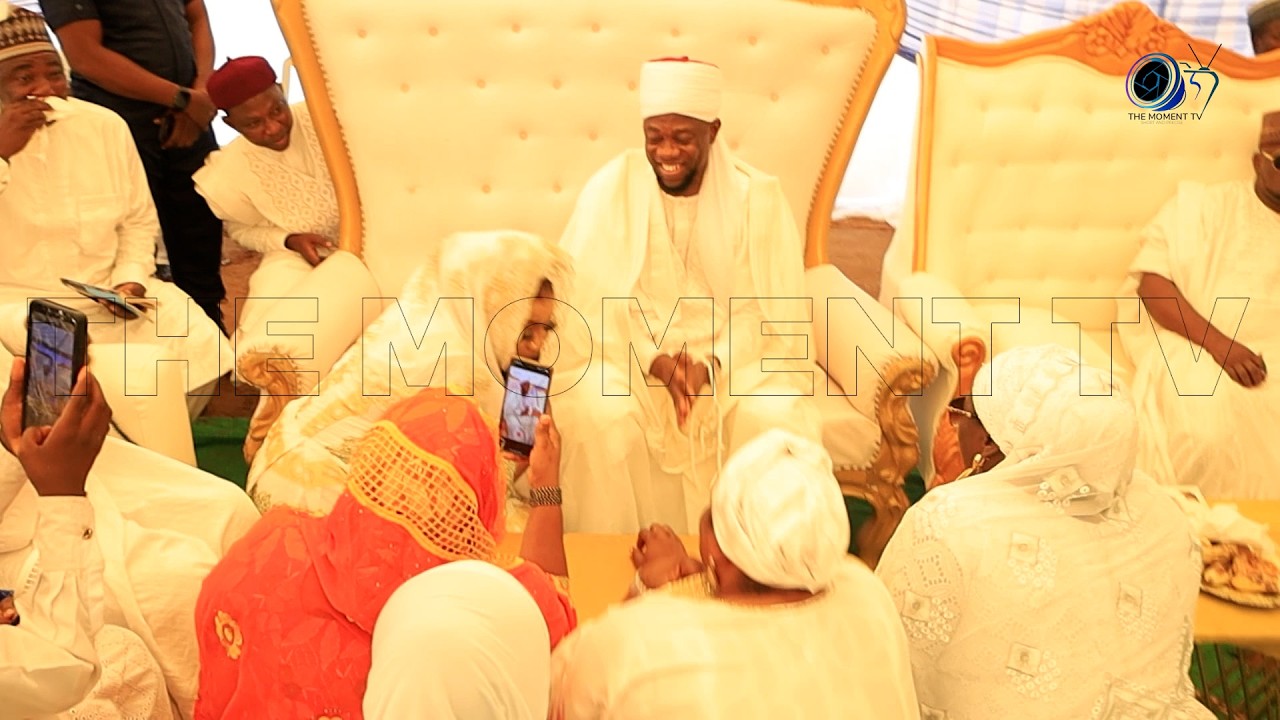 The Moment Mufty Diyar (Sheikh Sulaimon Faruq Onikijipa Al-Miskeen Billah) arrived at NUDWAN ANNUAL