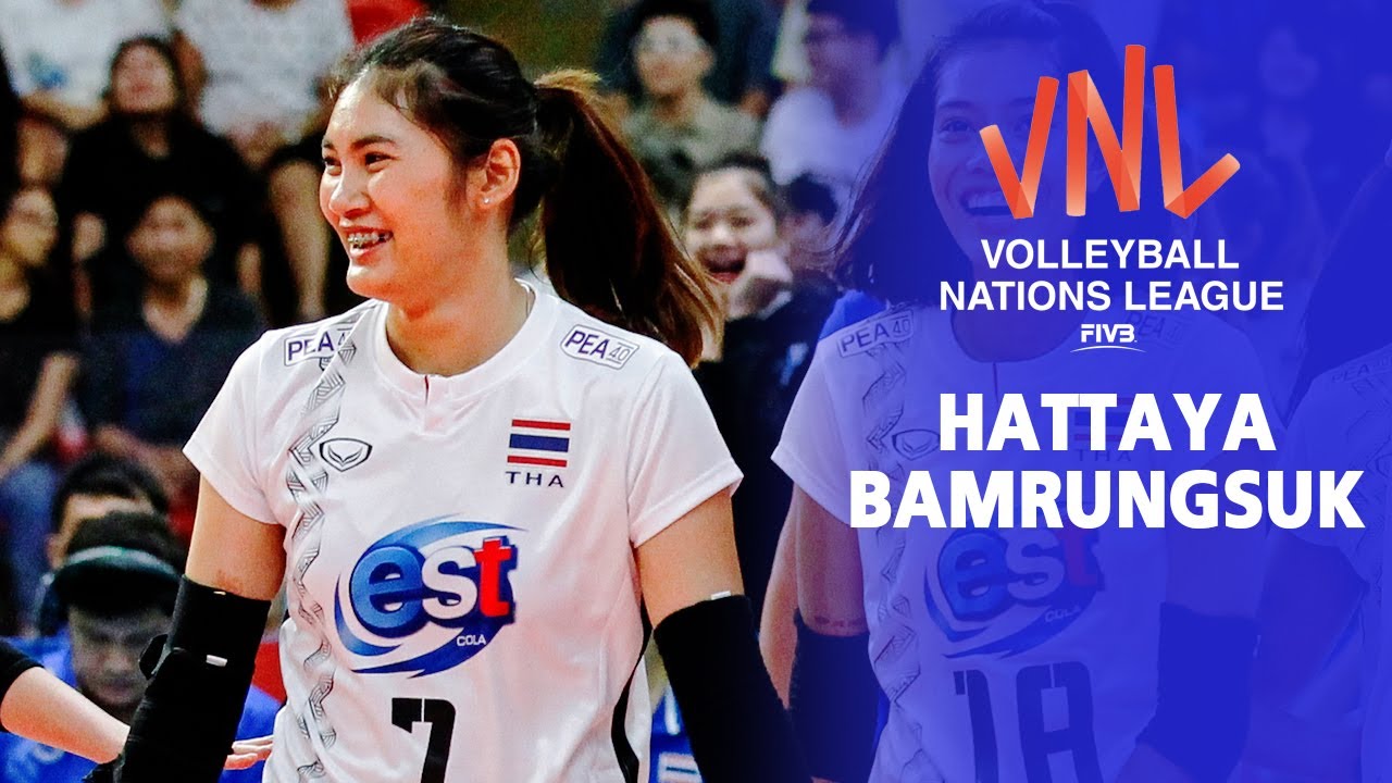 Hattaya Bamrungsuk Middle Blockerl (หัตถยา บำรุงสุข) l Thailand Volleyball Nations League 2018