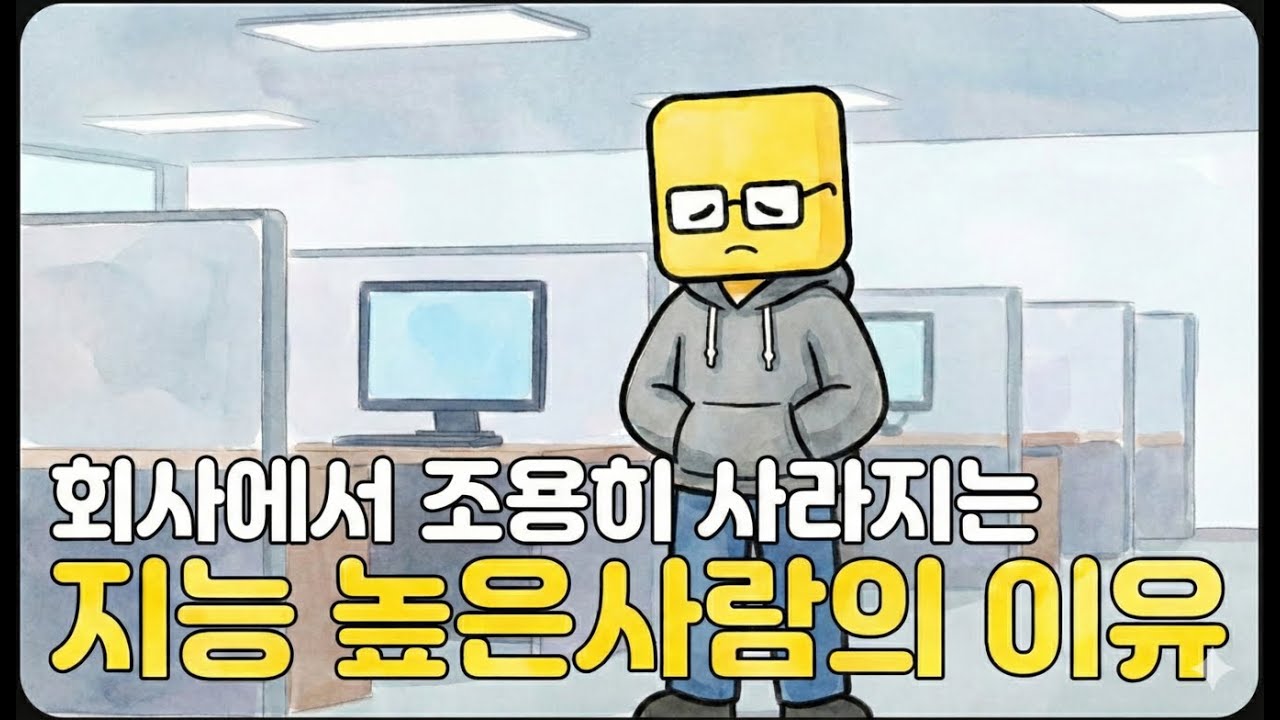지능이 높을수록 '혼자'를 선택하는 소름 돋는 과학적 이유