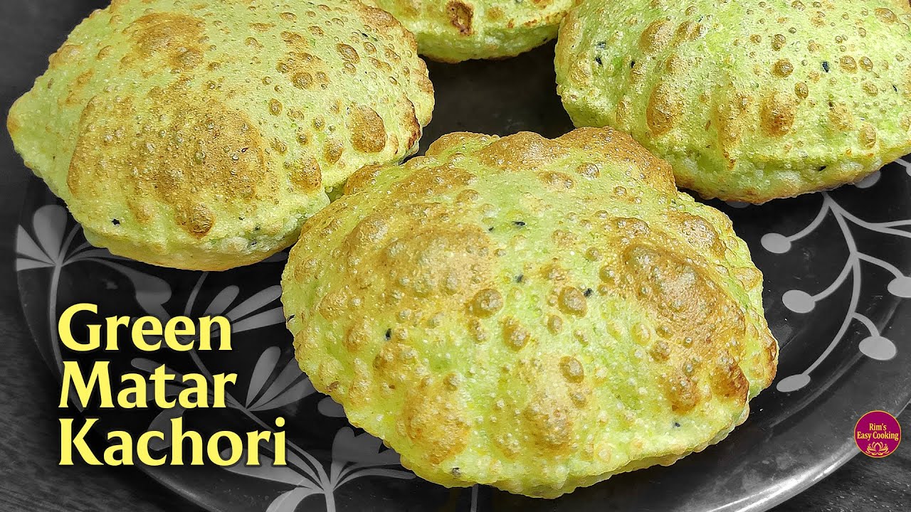 Khasta Matar Ki Kachori | हलवाई जैसी खस्ता मटर कचोरी [RECR1]