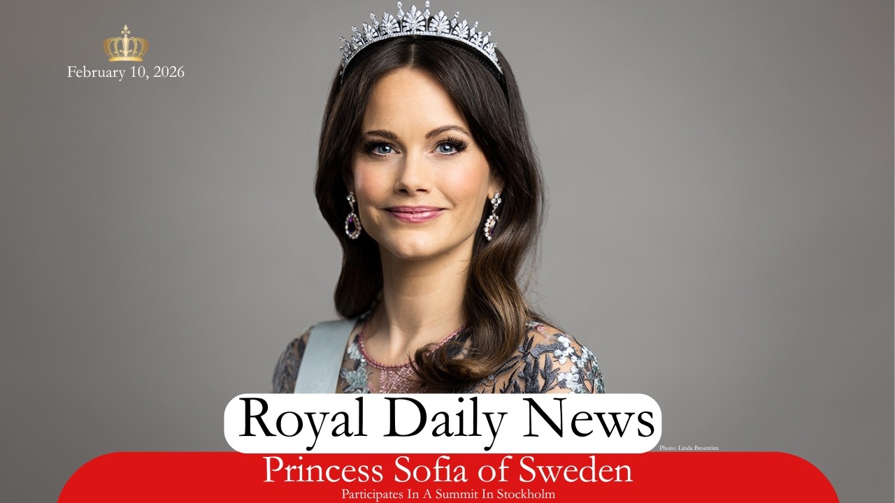 Princess Sofia of Sweden Participates in a Youth Summit in Stockholm.  Plus, More #royalnews