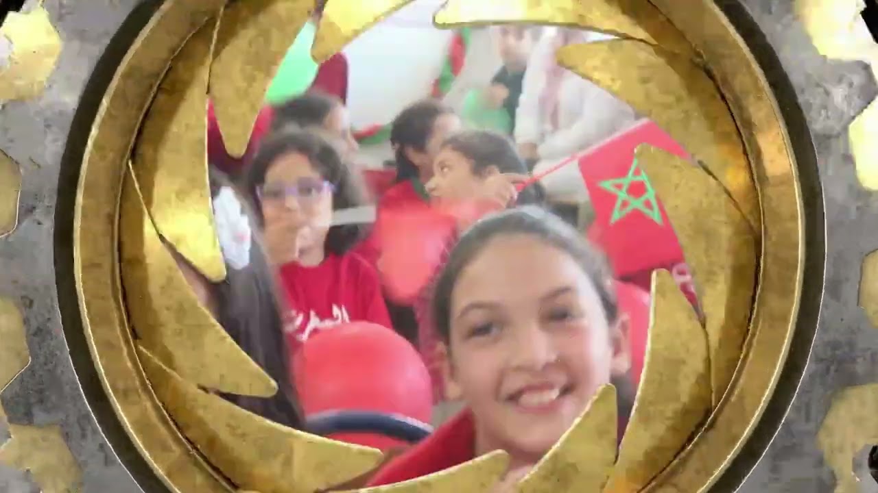 L' école Notre Dame de la Paix commémore le 48ème anniversaire de la Marche Verte.