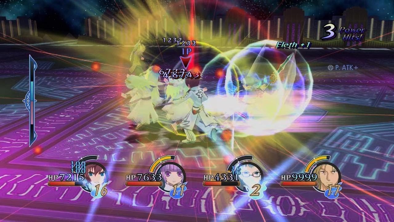 Tales of Graces f Remastered 344 Hit Combo kill on Lambda Theos