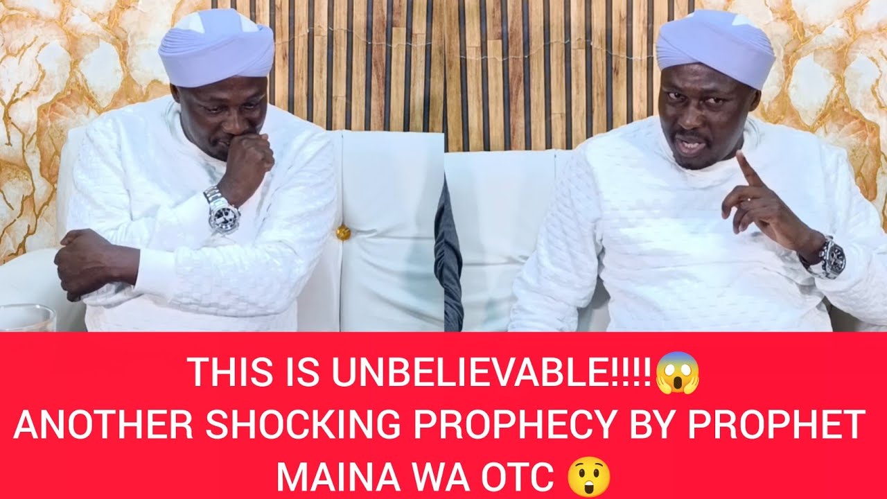 GICANJAMA😱PROPHET MAINA WA OTC KUREKERERIA URATHI WA KUMAKANIA WA GACHAGUA😭 