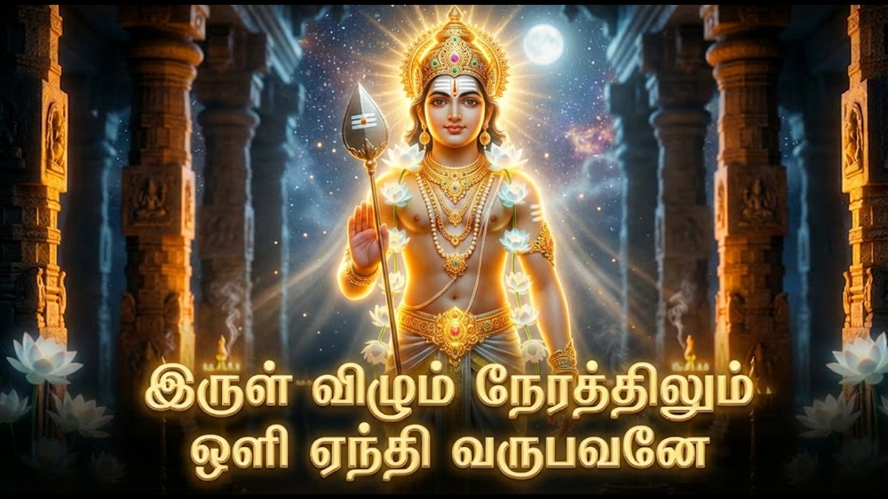 Lord Murugan Tamil Devotional Song | கந்தா கருணை பாடல் | Peaceful Bhakthi Music