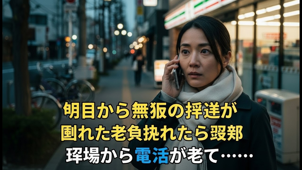 「明日から無職…」と言われた派遣社員。倒れた老人を助けた翌朝、会社に一本の電話が…