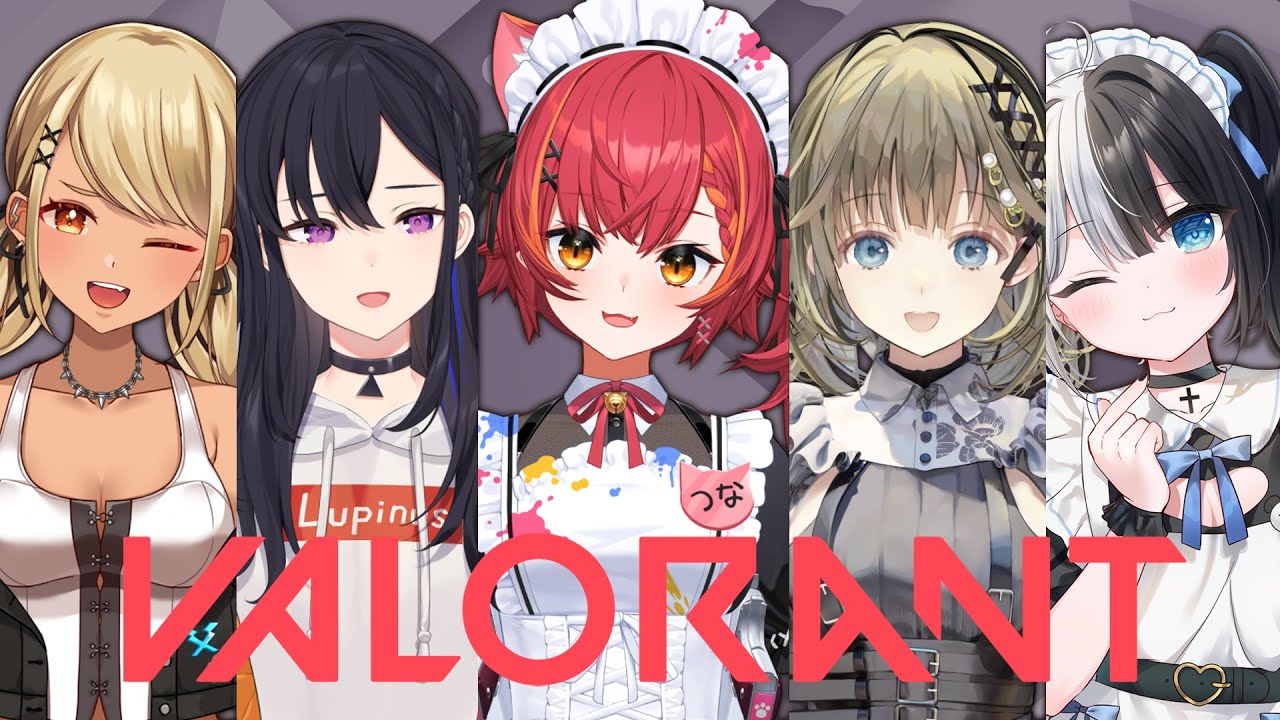 【Valorant】ぶいすぽフル、パ　w/うるは３、リサちゃん、きゅぴちゃん、かみとちゃん【ぶいすぽ / 猫汰つな】