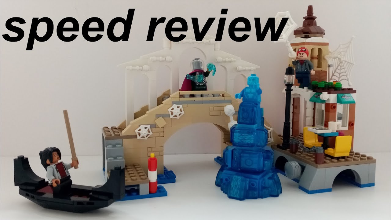 LEGO MARVEL SPIDER MAN 76129 - Atak Hydro Man [speed review]
