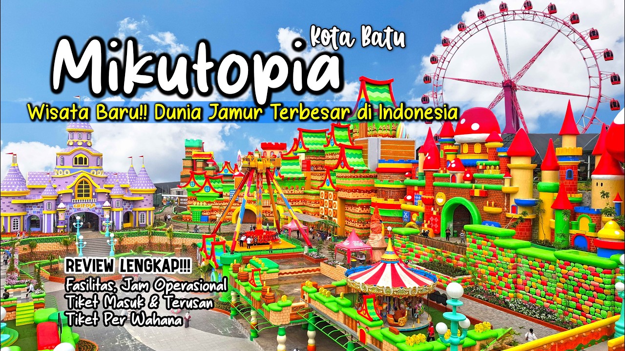 WISATA BARU! MIKUTOPIA KOTA BATU JAWA TIMUR || MIRIP SUPER NINTENDO WORLD DI UNIVERSAL STUDIOS JAPAN