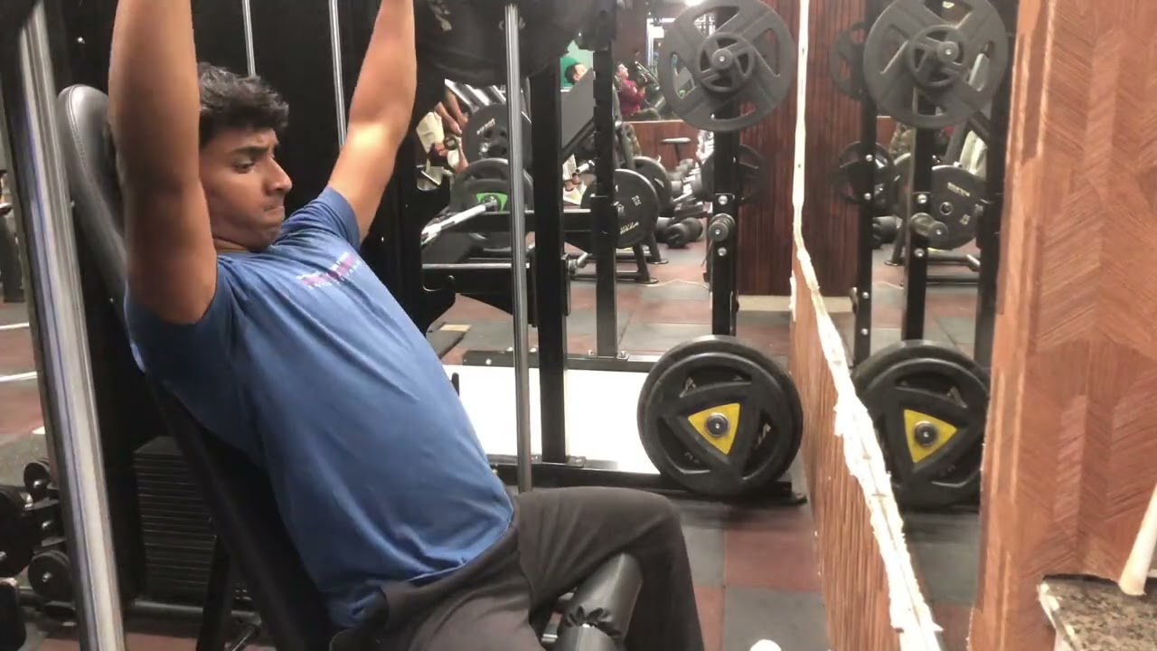 Ye aaj kya ho gaya gym mai 😭plz don’t try it 🙏🏼#gymmotivation#bestbodytranformation #fitnessjourney 