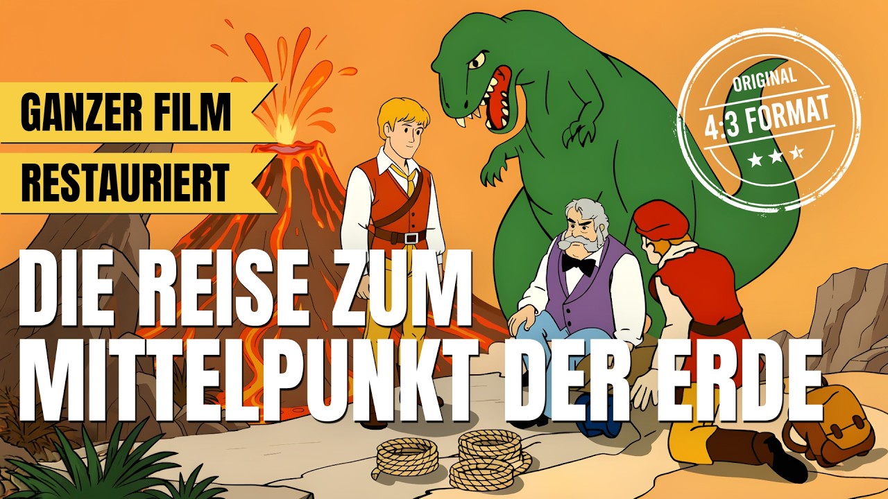 Die Reise zum Mittelpunkt der Erde (1977)  •  Zeichentrickfilm  •  Bild & Ton restauriert