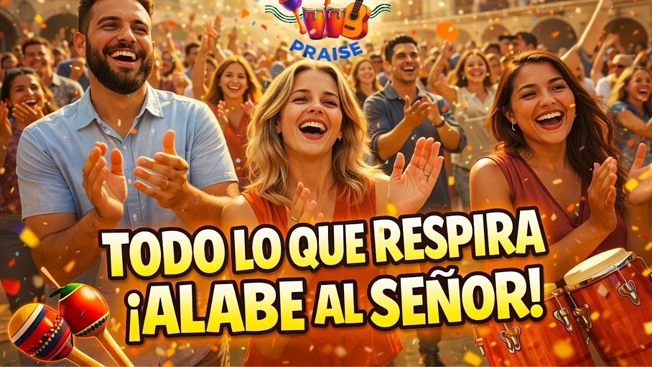 Todo lo que Respira, ¡Alabe al Señor! (Merengue Cristiano) | Alabanza