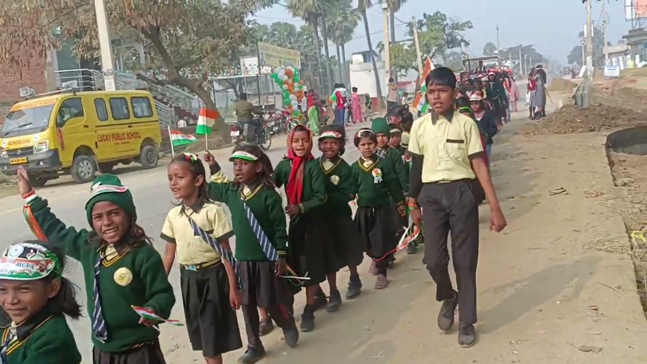Lucky public school Roh Nawada #school #26january #viralvideos #2026 #roadshow #motivation #viral 