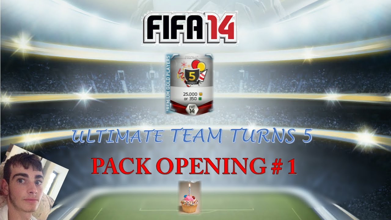 FIFA 14 | Ultimate Team Turns 5 Pack Opening | Episode 1