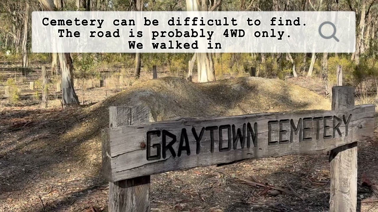 From 30,000 people to none. A look at the 1870 Graytown Gold Rush  Cemetery & deserted Ghost Town