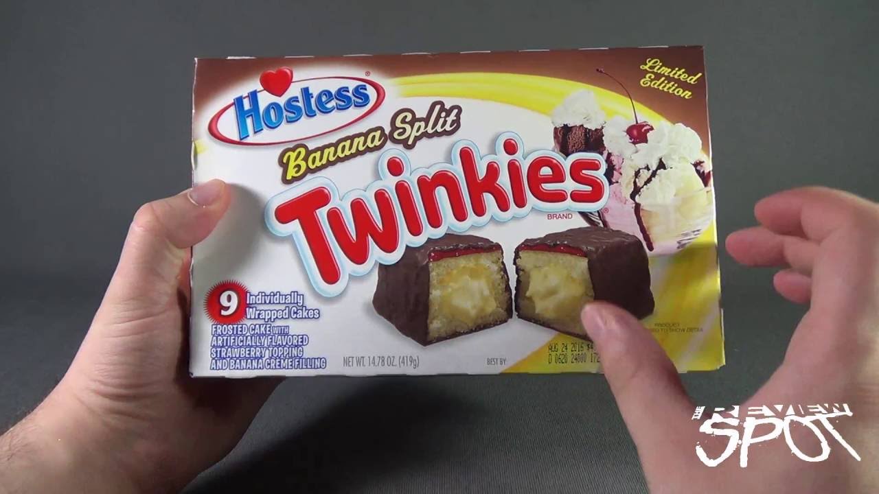 Random Spot - Hostess Limited Edition Banana Split Twinkies