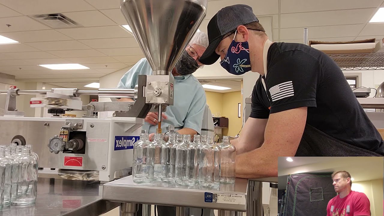 Bottling Hot Sauce - Heave Ho! Habanero