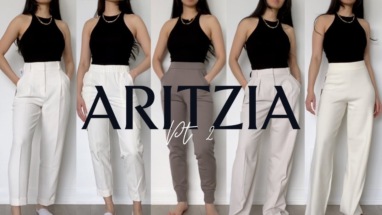 Коллекция ARITZIA весна 2021, часть 2 | Примерка | Больше брюк, штанов и спортивных штанов