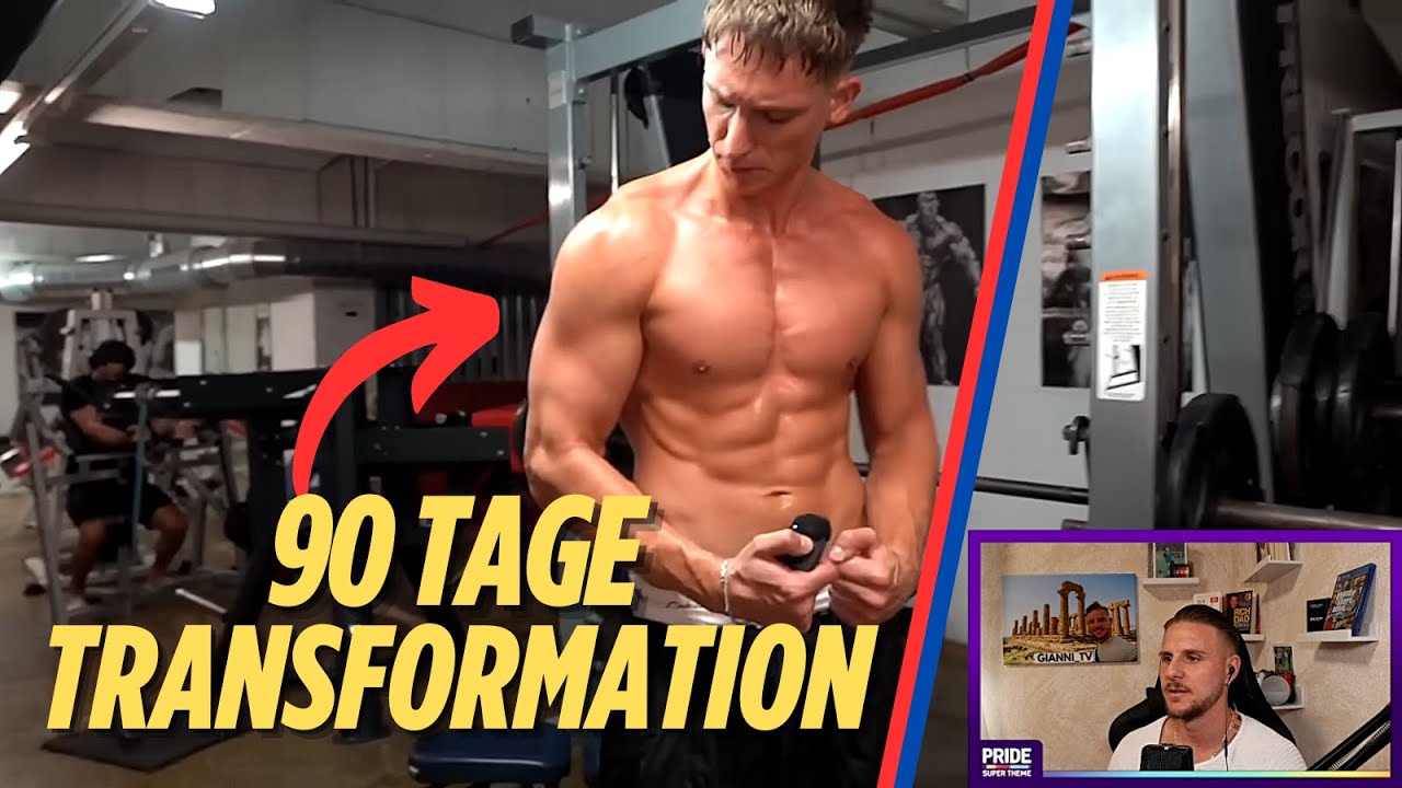 Tom´s 90 Tage Fitness Transformation 💪