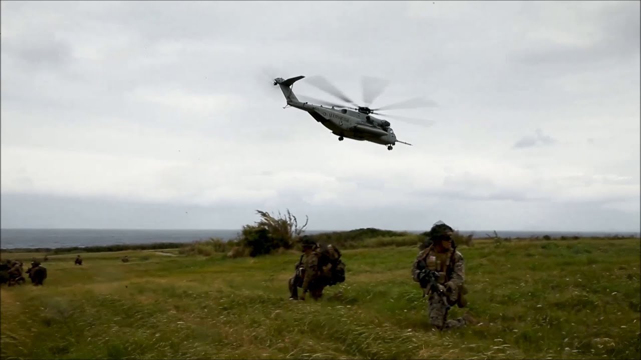 Marines Participate in MEUEX on Camp Hansen, Okinawa