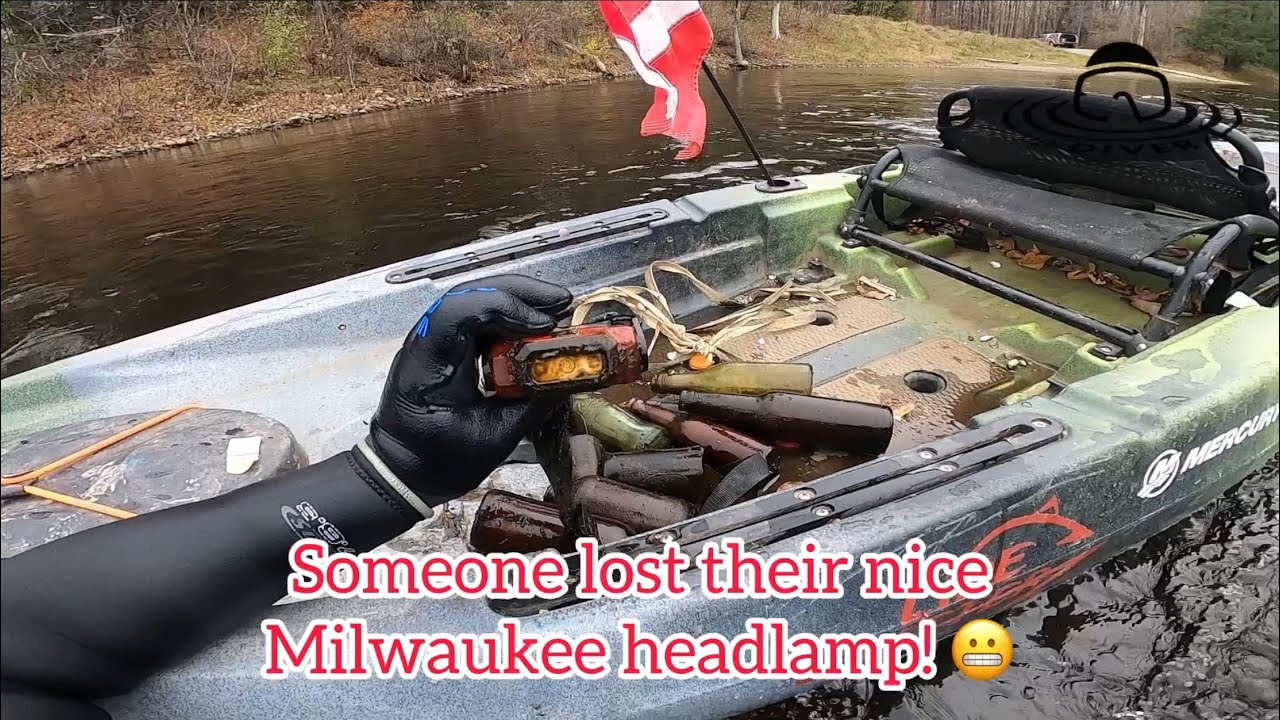 Menominee River Cleanup near Wallace, MI.