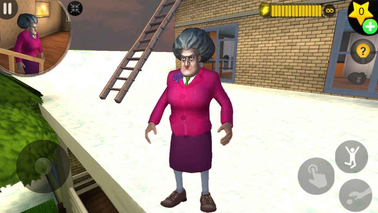 Scary Teacher 3D Mini Miss T Prank Santa Claus Car New Chapter Update