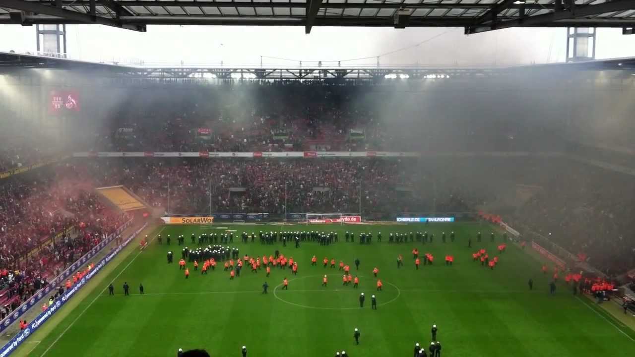 1.FC Köln - Bayern München [1:4] Spielabbruch & Platzsturm (34. Spieltag, 05.05.2012)