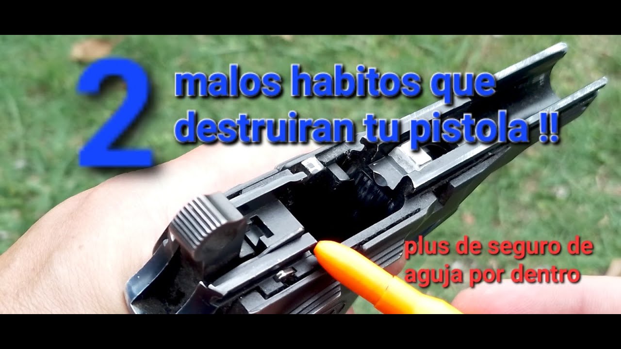 No hagas esto con tu pist0l4 o la destruiras en poco tiempo!!