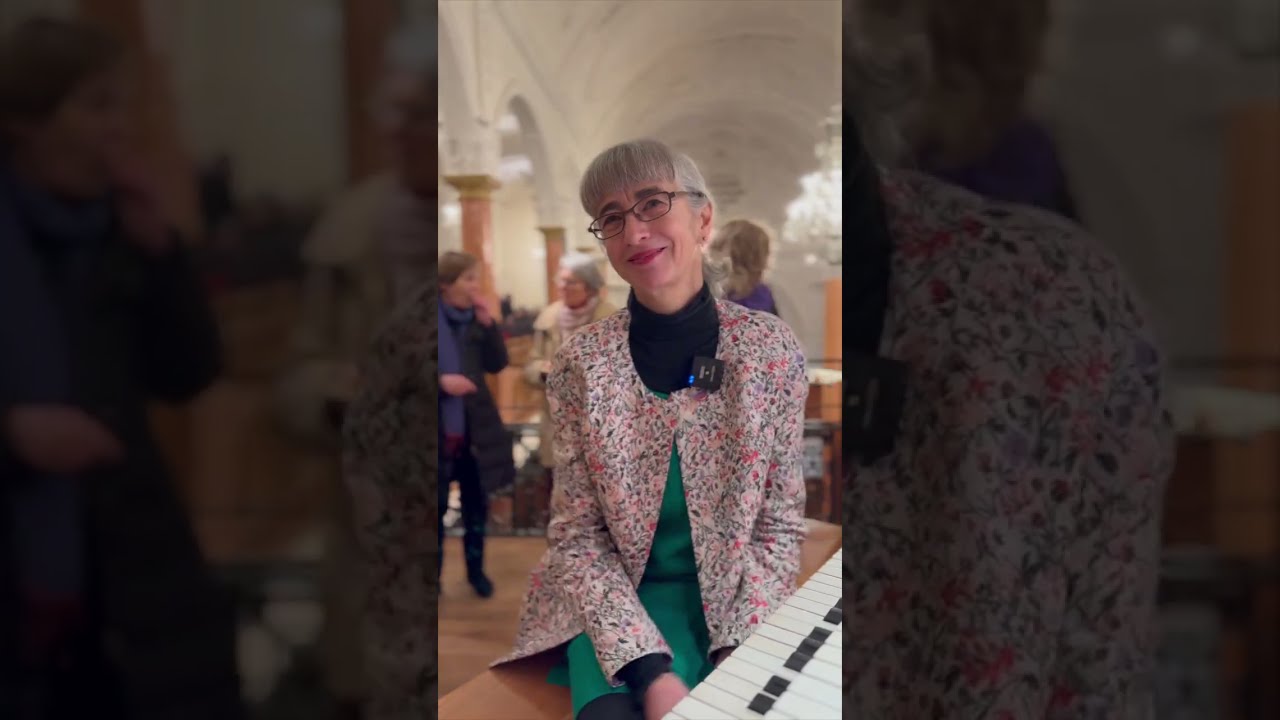 Verabschiedung Margrit Fluor, Organistin der Stadtkirche St.Peter