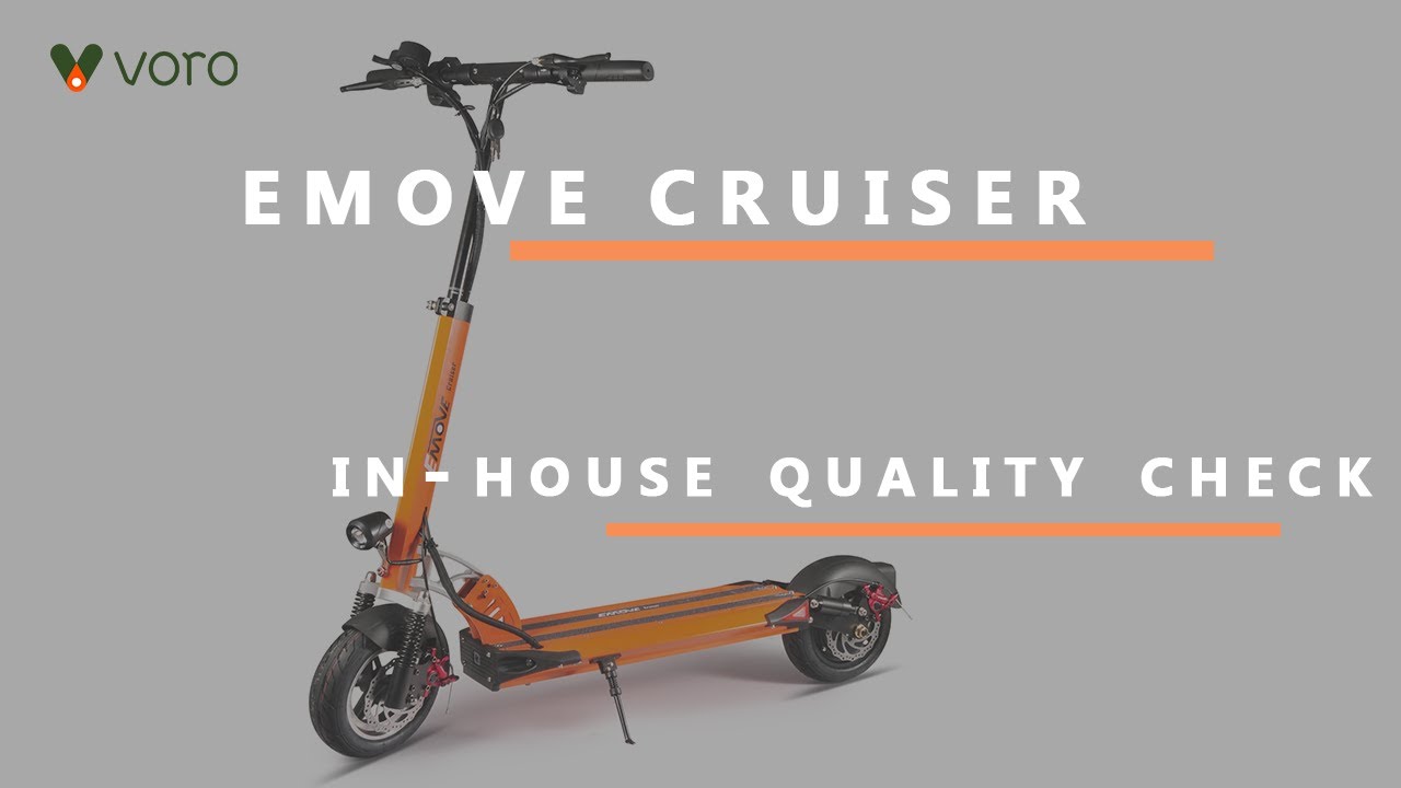 How we check your Emove Cruiser - Pre-Shipment Quality Check Process