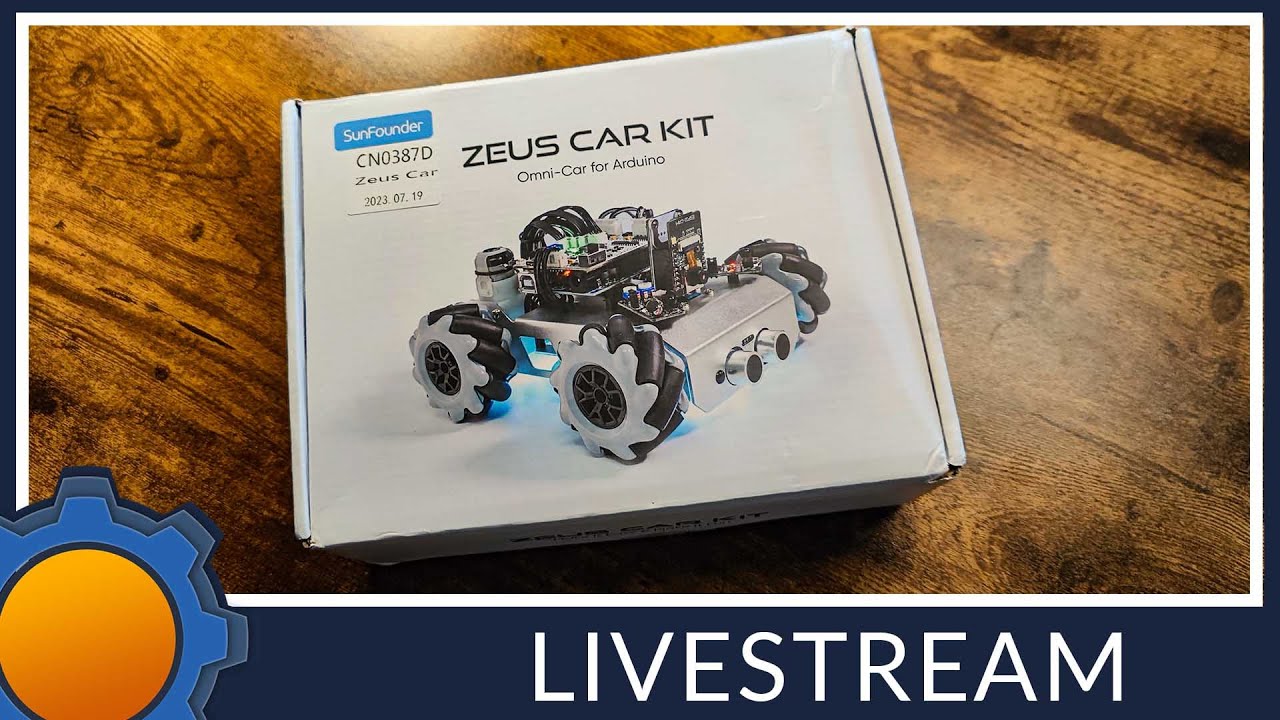 Let's build the mighty Zeus Car Kit from Sunfounder!