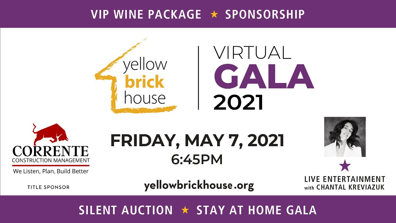 2021 Virtual Yellow Brick House Gala