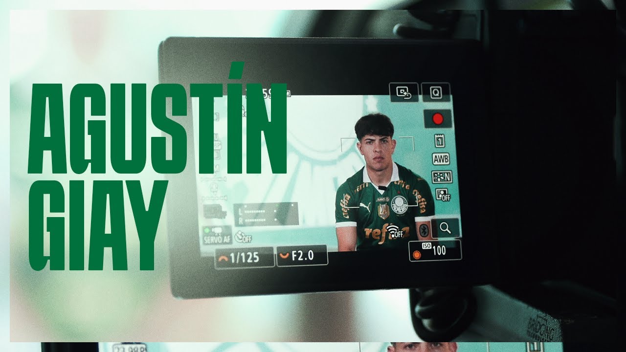 GIAY FAZ TOUR, CONHECE JOGADORES E DÁ SUA PRIMEIRA ENTREVISTA NO PALMEIRAS