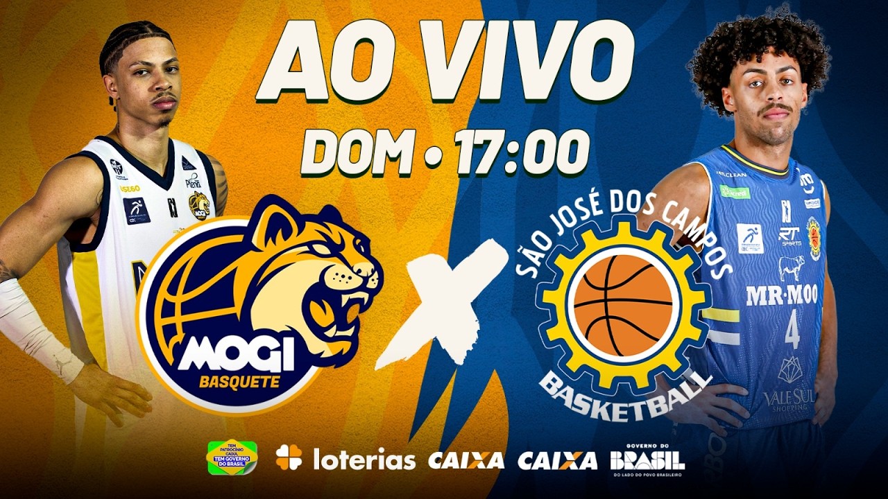 Mogi Basquete x Mr. Moo São José Basketball | NBB CAIXA 2025/26 | AO VIVO | 22/02/2026 | 17h00