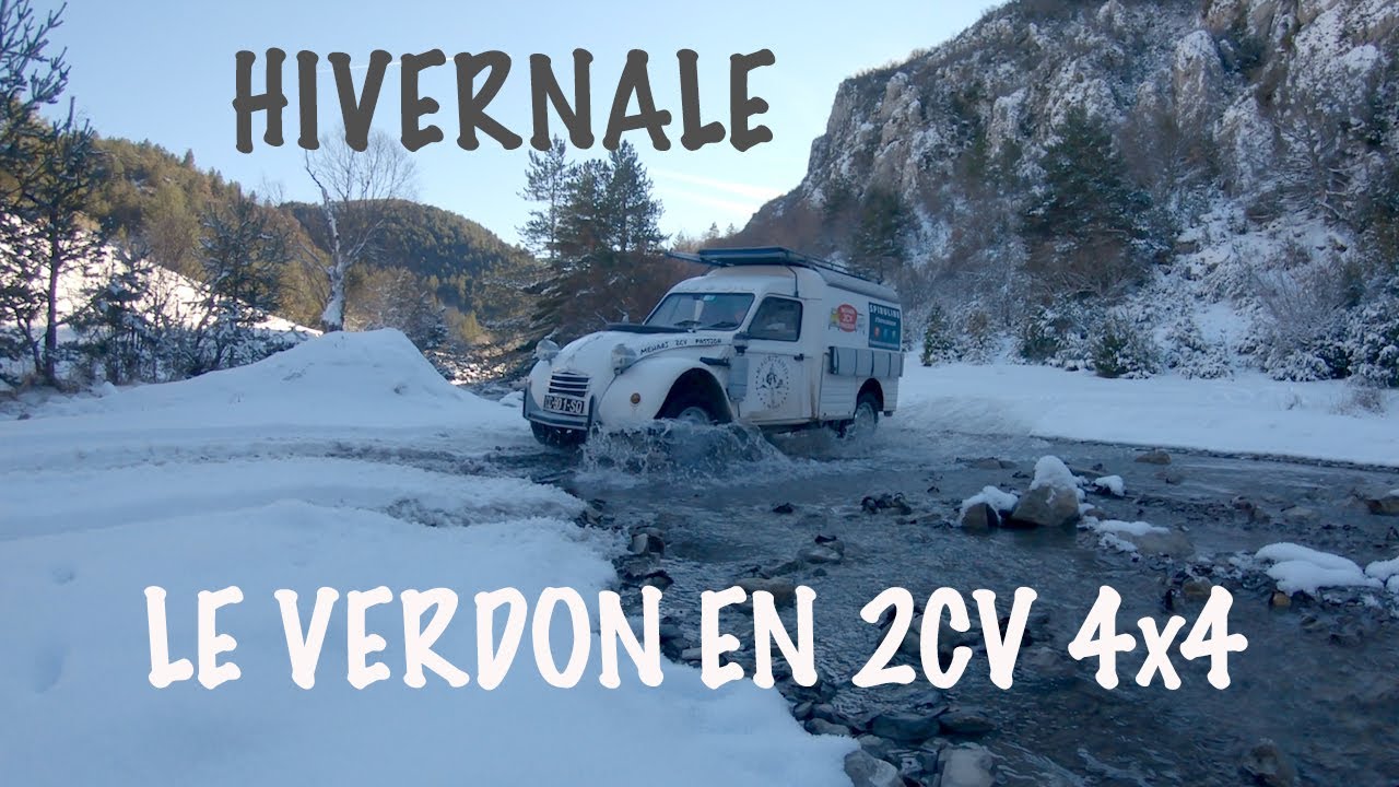 Le Verdon en 2cv 4x4