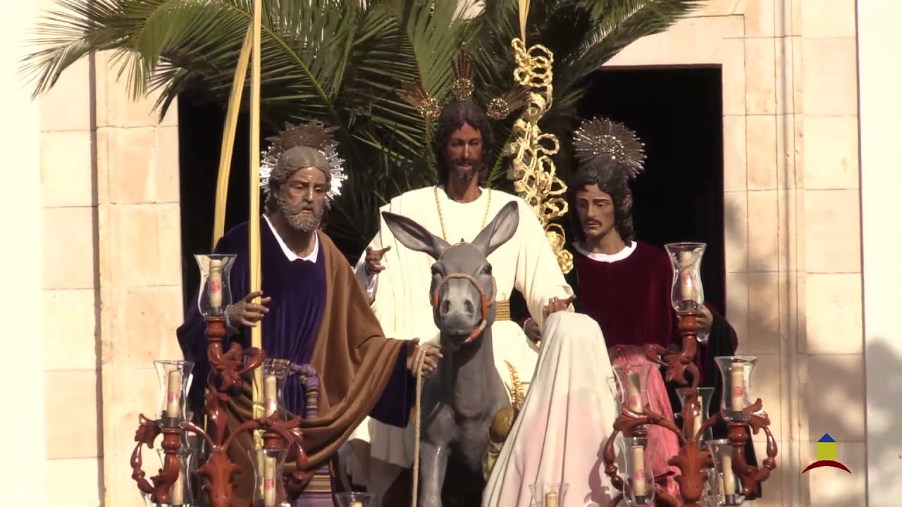 Salida Hermandad de la Borriquita - Semana Santa La Puebla de Cazalla 2022