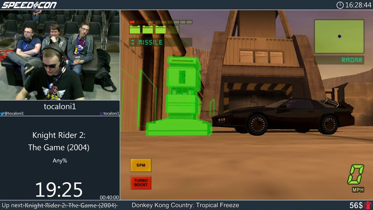 Knight Rider 2: The Game - Any% by tocaloni1 | SpeedCon 2019
